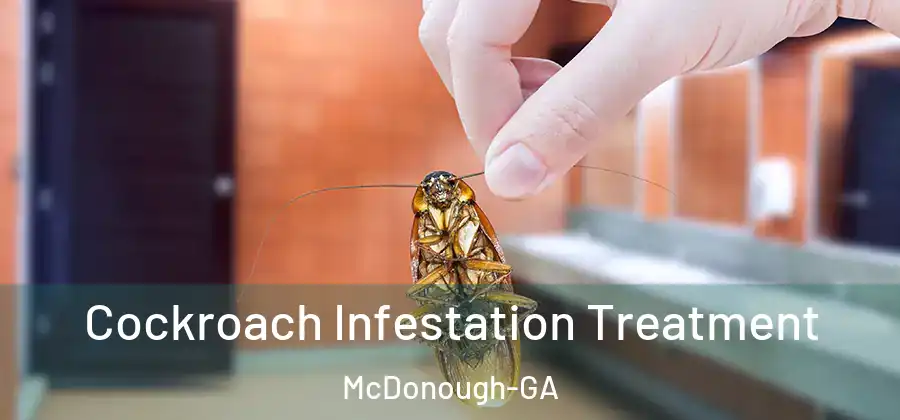  Cockroach Infestation Treatment McDonough-GA