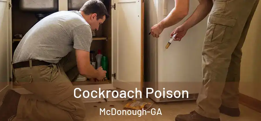 Cockroach Poison McDonough-GA