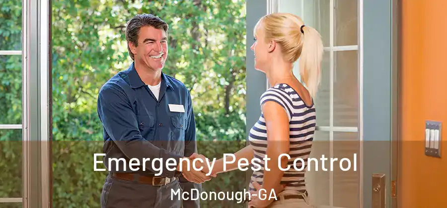 Emergency Pest Control McDonough-GA