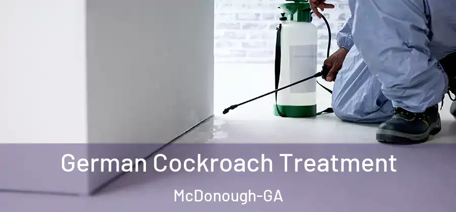 German Cockroach Treatment McDonough-GA