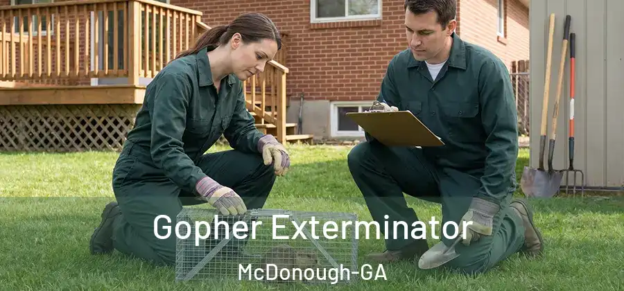 Gopher Exterminator McDonough-GA