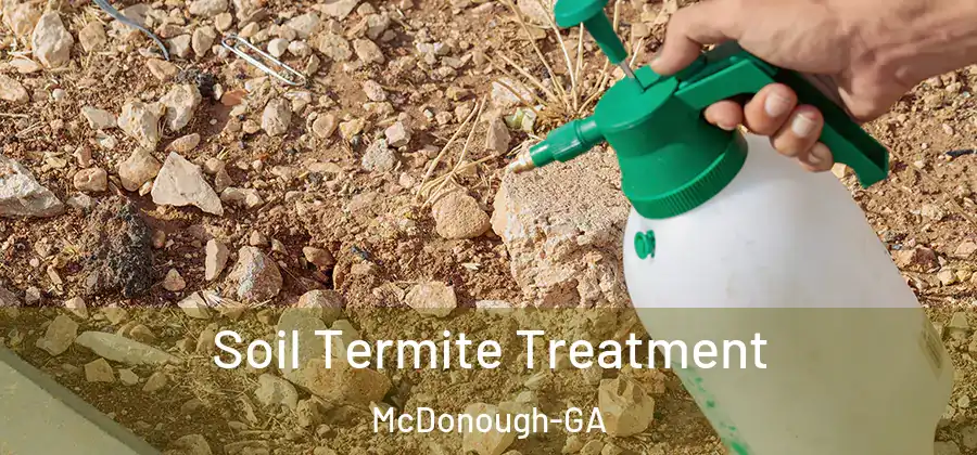 Soil Termite Treatment McDonough-GA