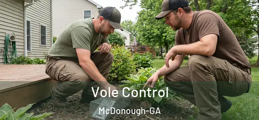  Vole Control McDonough-GA