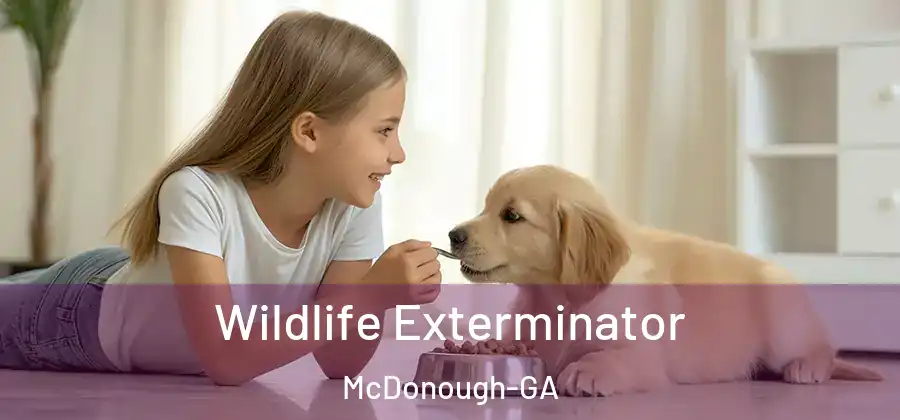 Wildlife Exterminator McDonough-GA